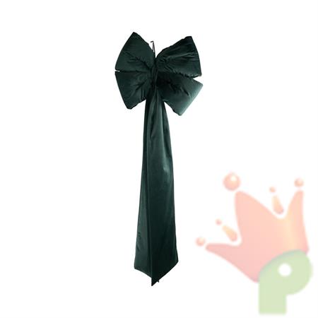 FIOCCO IN VELLUTO VERDE 120CM
