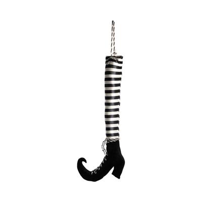 PENDENTE CALZA BEFANA NERO 71CM