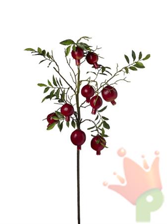 RAMO MELOGRANI 90CM ROSSO
