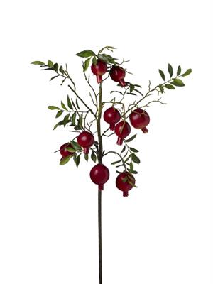 RAMO MELOGRANI 90CM ROSSO