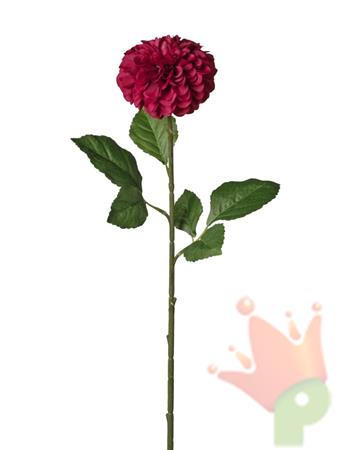 RAMO ZINNIA ROSSO 75CM