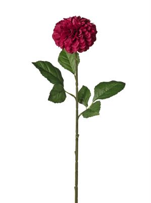 RAMO ZINNIA ROSSO 75CM
