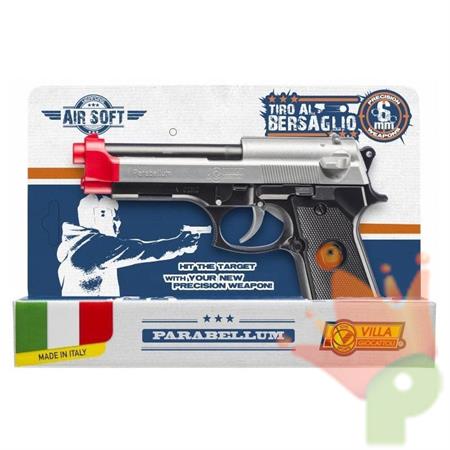 PISTOLA PARABELLUM SILVER