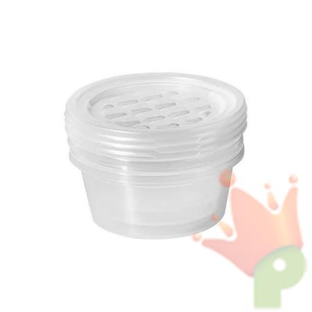 CONTENITORI FREEZY ROTONDO TRASPARENTE 0.5L SET DA 3