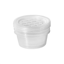 CONTENITORI FREEZY ROTONDO TRASPARENTE 0.5L SET DA 3