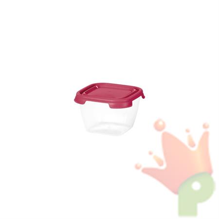 FRIGO BOX QUADRATO SERENA ROSSO CILIEGIA 0.25L
