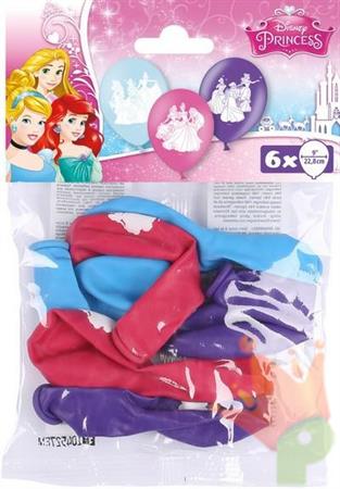 PALLONICNI 9INCH PRINCESS 6PZ