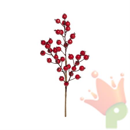 RAMETTO DI BACCHE ROSSE 30CM