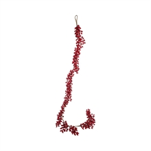 GHIRLANDA DI BACCHE ROSSE 180CM