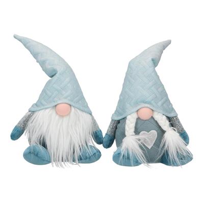 GNOMO CON CAPPELLO AZZURRO 17X14X32 CM ASSORTITO