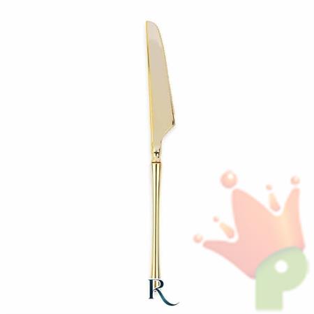 COLTELLI CLASSIC GOLD RIUTILIZZABILI 20CM 12PZ