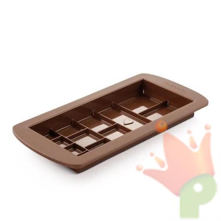 STAMPO DELICIA IN SILICONE PER CIOCCOLATO 21X10,5CM