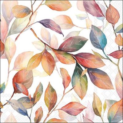 TOVAGLIOLI FOGLIE COLORATE 33X33CM 20PZ