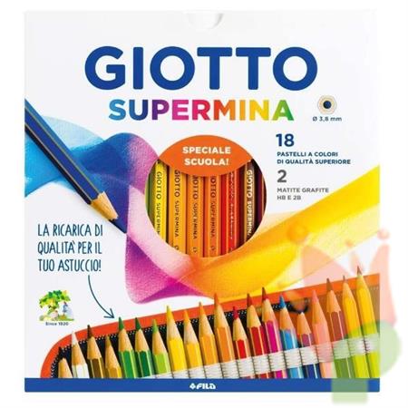 PASTELLI GIOTTO SUPERMINA + 2 LYRA TEMAGRAPH