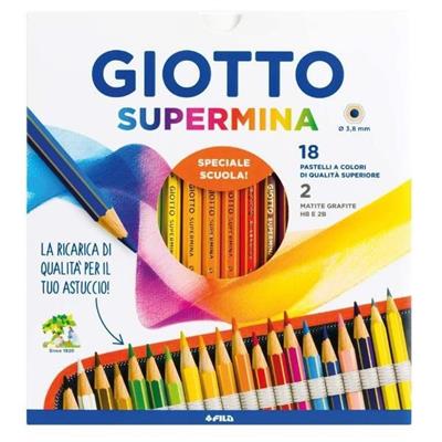 PASTELLI GIOTTO SUPERMINA + 2 LYRA TEMAGRAPH