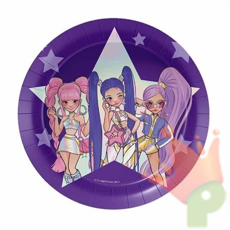 PIATTI K-POP IDOL 18CM 8PZ