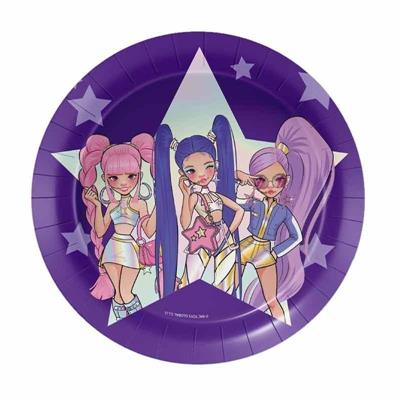 PIATTI K-POP IDOL 18CM 8PZ