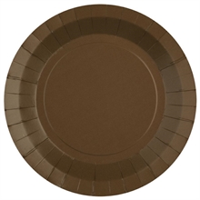 PIATTI IN CARTA MARRONE 22,5 CM 10 PZ