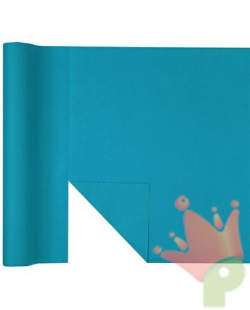 RUNNER ETERNITY PRETAGLIATO AZZURRO 40X480CM