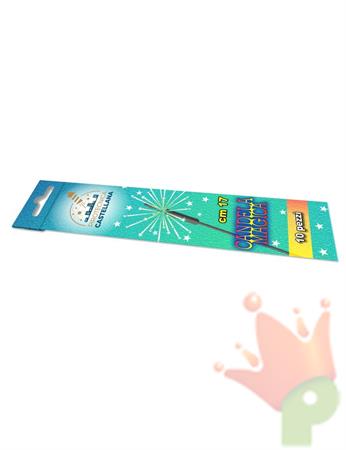 SCINTILLE CANDELE MAGICHE 17CM 10PZ