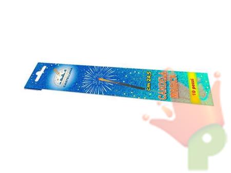 SCINTILLE CANDELE MAGICHE 24,5CM 10PZ