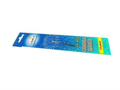 SCINTILLE CANDELE MAGICHE 24,5CM 10PZ