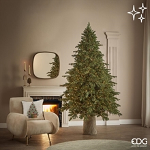 ALBERO DI NATALE 210 CM PINO IMPERIAL NEW LUMINOSO 4000 MINILED