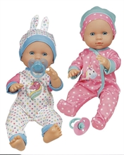 BAMBOLA BEBE BELLISSIMO BEVE E BAGNA VASINO 30CM