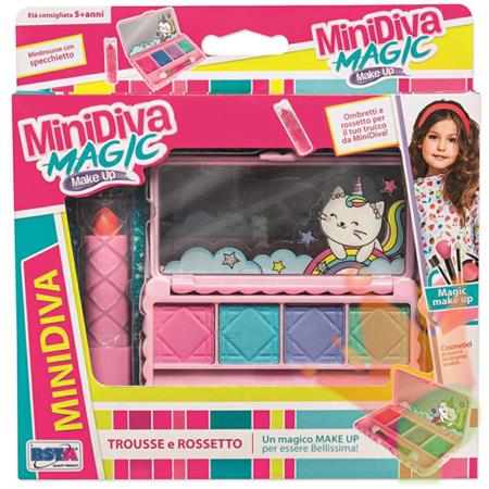 SET MINIDIVA COSMETICI TROUSSE E ROSSETTO