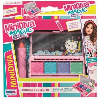 SET MINIDIVA COSMETICI TROUSSE E ROSSETTO