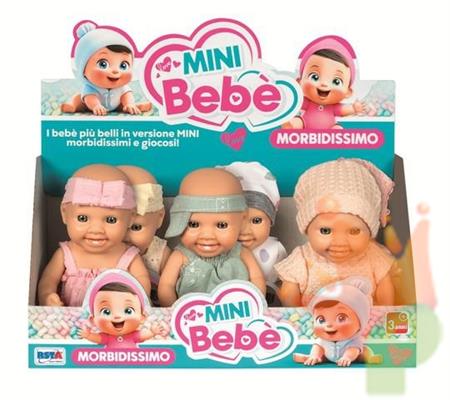 BAMBOLA MINIBEBE 6ASS 20CM