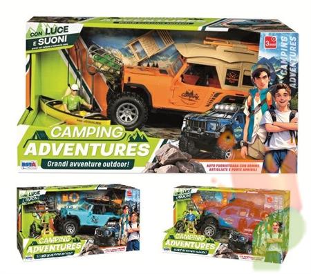 PLAYSET AUTO CAMPING ADVENTURES 3ASS