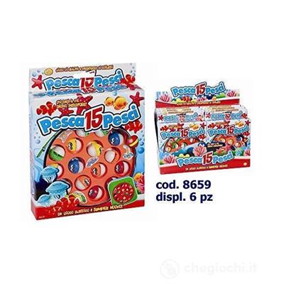 GIOCO PESCA 15 PESCI