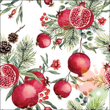 TOVAGLIOLI MELOGRANO BIANCO 33X33CM 20PZ
