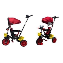 TRICICLO BABY TOON ROSSO IN METALLO CON SUONI