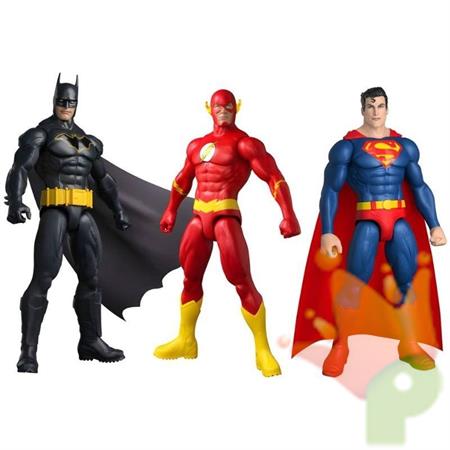 FIGURE PERSONAGGI SUPEREROI DC 30CM ASS