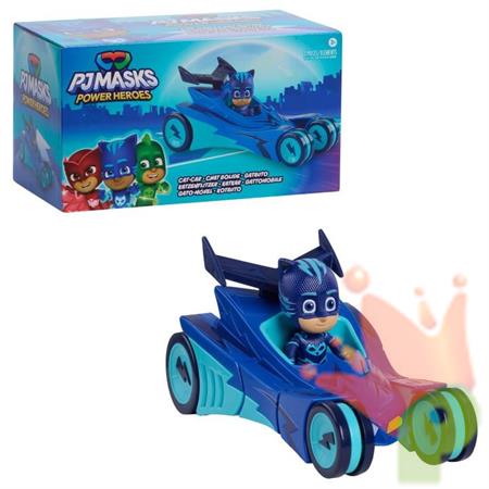 MACCHINA SUPER PIGIAMINI GATTO BLU