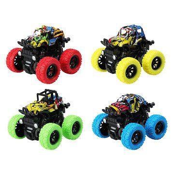 URBAN CITY MONSTER TRUCK GRAFFITI VEICOLI A FRIZIONE
