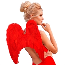 ALI PIUMATE ROSSE 50CM