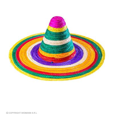 SOMBRERO MULTICOLOR 50CM
