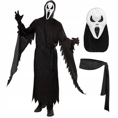 COSTUME FACCIA FANTASMA TAGLIA M