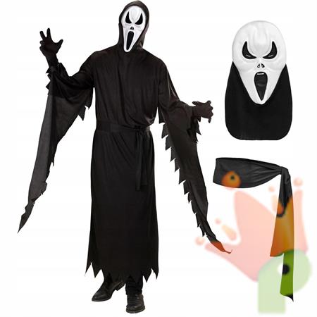 COSTUME FACCIA FANTASMA TAGLIA L