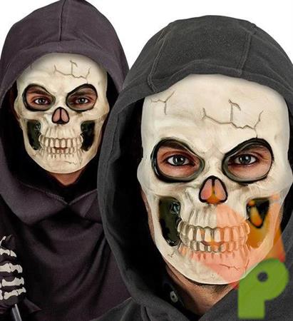 MASCHERA TESCHIO IN  PLASTICA ADULTO