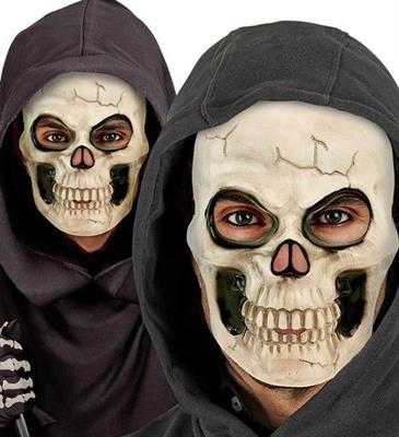 MASCHERA TESCHIO IN  PLASTICA ADULTO