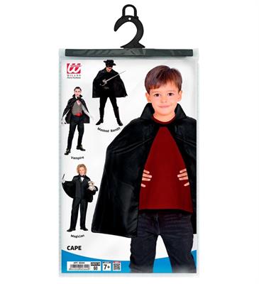 MANTELLO NERO PER BAMBINI 60CM