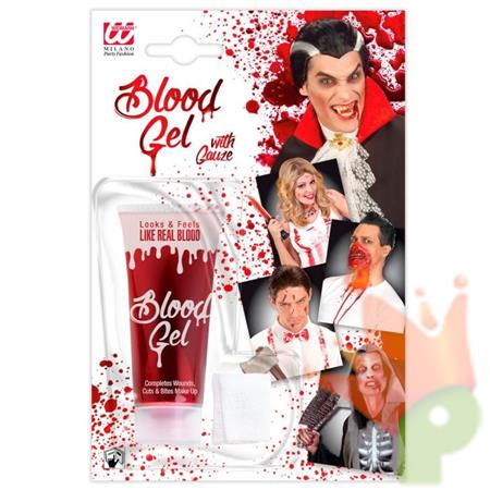 SANGUE GELATINOSO IN MAXI TUBO CON GARZA