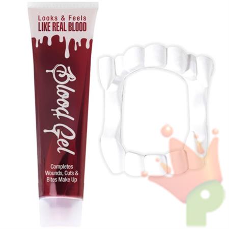 SANGUE GELATINOSO IN TUBO CON DENTIERA