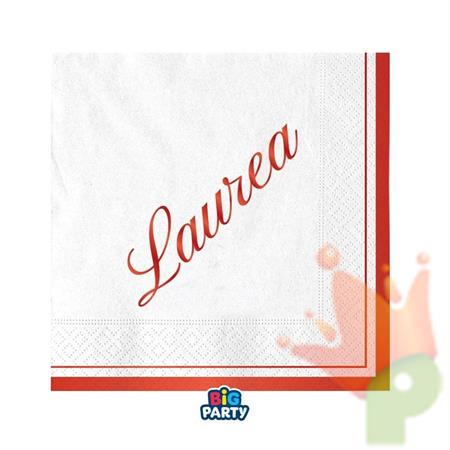 TOVAGLIOLI LAUREA 25X25CM 16PZ
