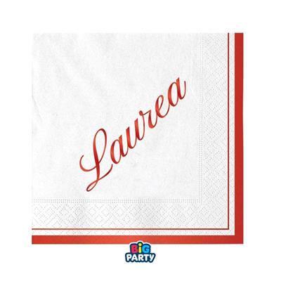 TOVAGLIOLI LAUREA 25X25CM 16PZ