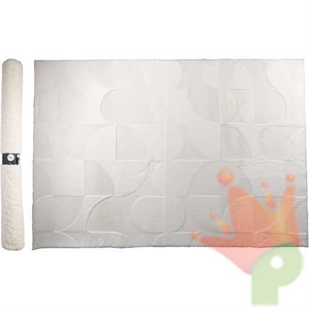 TAPPETO 130X160CM BIANCO
